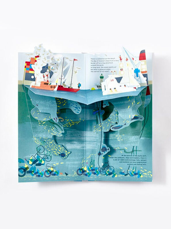 Under The Ocean Pop-Up Book by Anouck Boisrobert