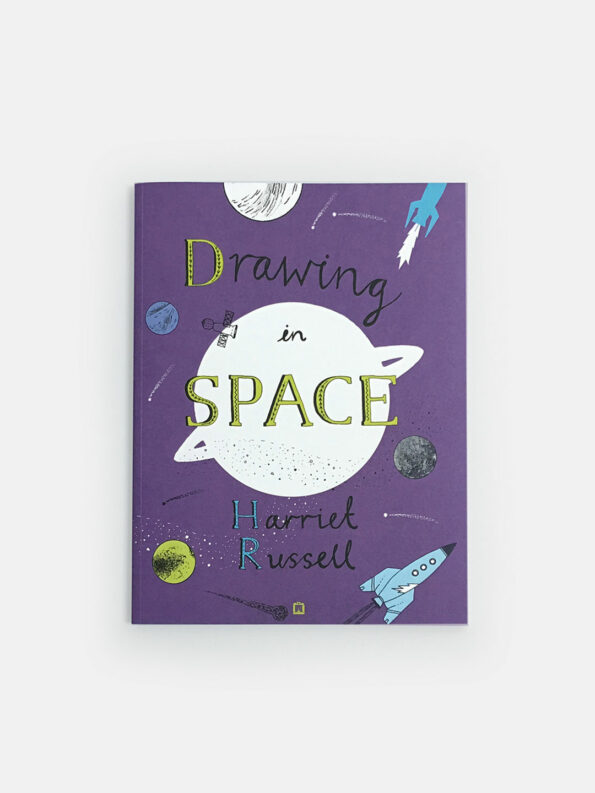Drawing in Space, kids activity and coloring book