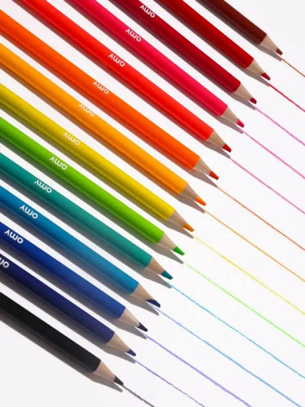 OMY - Neon & Metallic Colored Pencils - Seedling & Co.