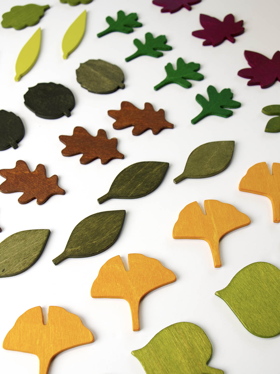 Poplar Leaf - Pre-cut Felt Shape – Little World of Beasts